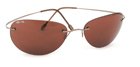Coloreyes Argento aviator sunglasses with copper-rose lenses.