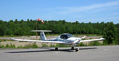 Diamond DA20-A1 <i>Katana</i> at Killarney Ontario.