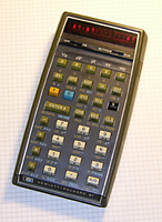 My HP-67 magnetic card programmable calculator, manufactured in 1978.