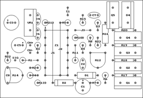 Figure 3. Component placement diagram.