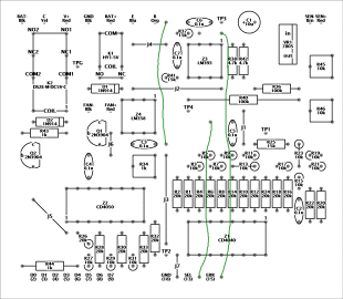 BattMan II component placement.