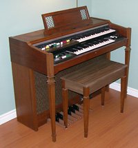 My late 1970s Yamaha BK-20B with built-in rotary speaker.