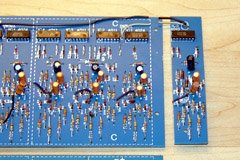 The existing high-C circuit was easily cut off, to be replaced by a circuit matching those of the other notes.