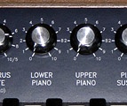 Split lower and upper piano level controls.