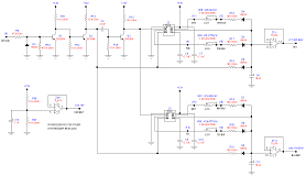 Dual attack-decay envelope generators based on CMOS 7555 timer ICs. Also shown here is the 8V reference used to provide full-on control voltages for the VCAs.