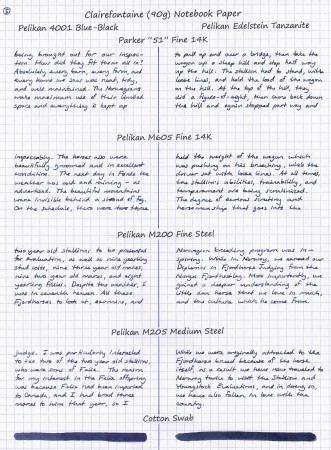 Clairefontaine A4 spiral-bound notebook paper (24lb/90g)