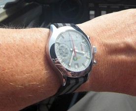 Sturmanskie chronograph on black and grey.