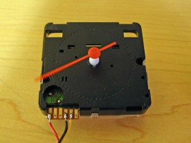 Smooth sweeping Chinese quartz alarm clock movement.