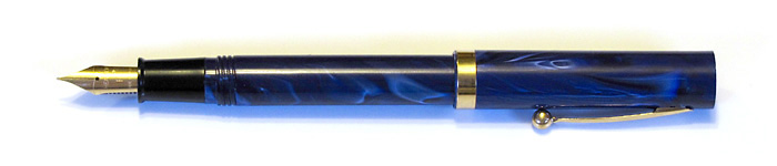 Sheaffer No Nonsense with a Gold Plated Stainless Steel Fine Nib, from the 1990s.
