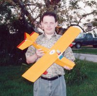 This 3/4 scale Ace <i>PuddleMaster</i> copy flies well using a 6V Speed 400 motor, 7x1100AAU NiCd battery, and 5.5x4 propeller.