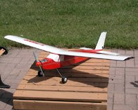 Here's the finished job. The wing can now be left on the plane all the time, and it looks sleeker too. Here's the finished job. The wing can now be left on the plane all the time, and it looks sleeker too.