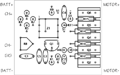 Component placement diagram.