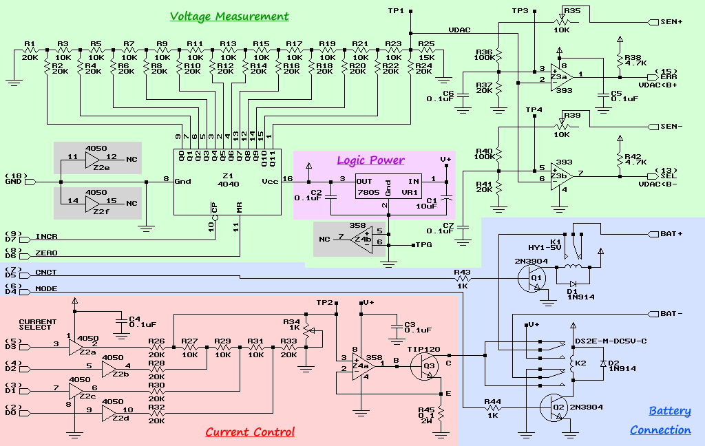 Computer Power Supply Schematic Diagram