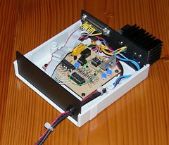 <i>BattMan II</i> installed in a plastic enclosure.