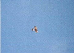 The Sydney's Special in the race. Unfortunately, I didn't finish the race, and cartwheeled on landing, but the plane was repaired and flying again within half an hour.