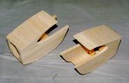A pair of nacelles, ready for sanding