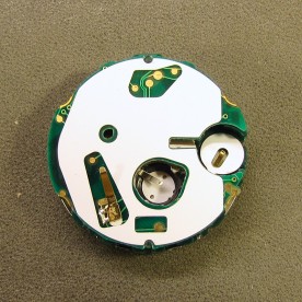 Removing the shield reveals an insulator.