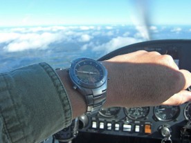 This watch was made for flying.