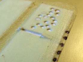 The rectangles were cut from a single strip.