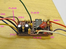 Completed battery monitor and shutdown controller.